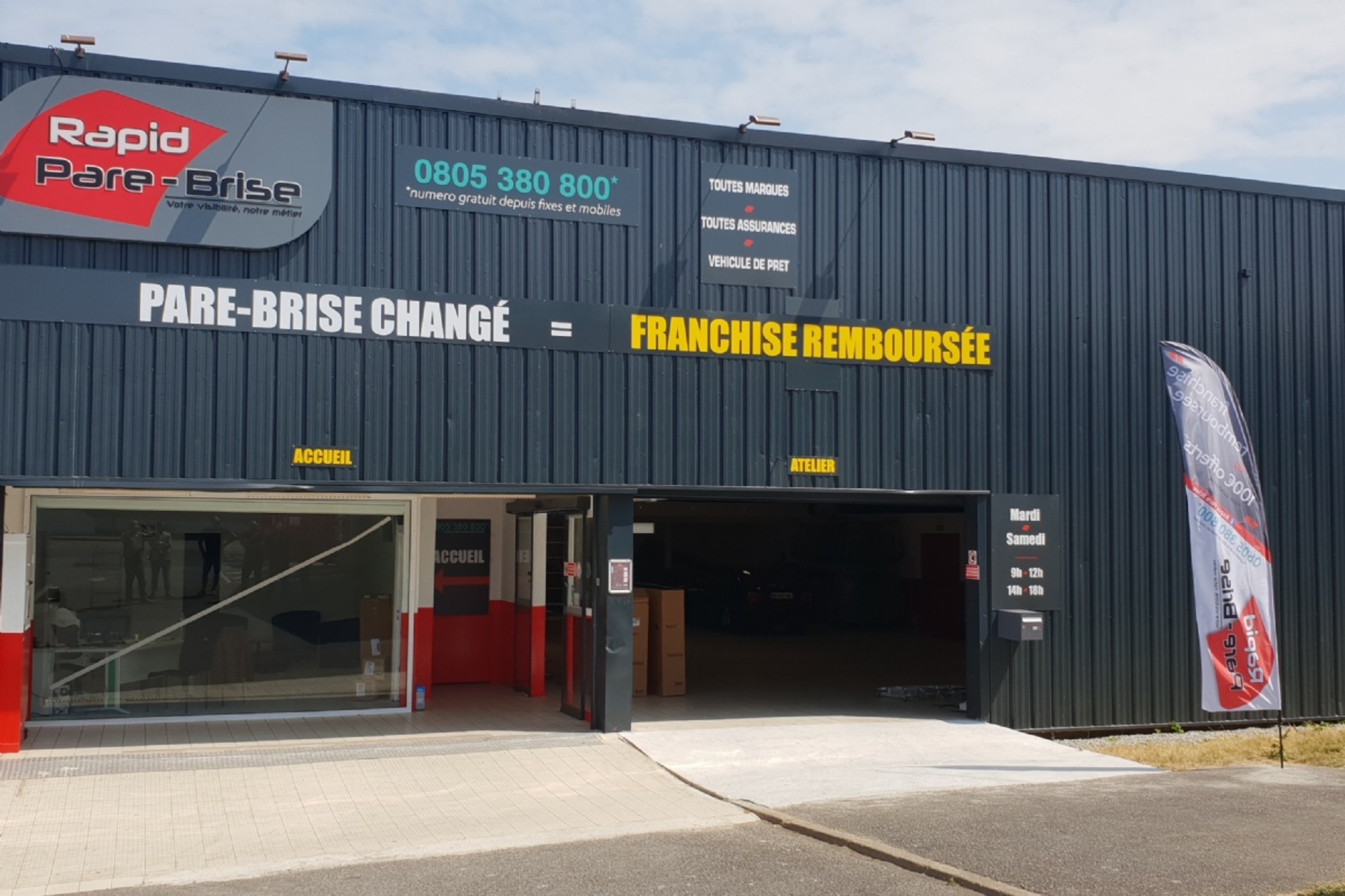 Photo Rapid Pare-Brise Dieppe